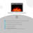 47.2'' Electric Fireplace with Cabinet