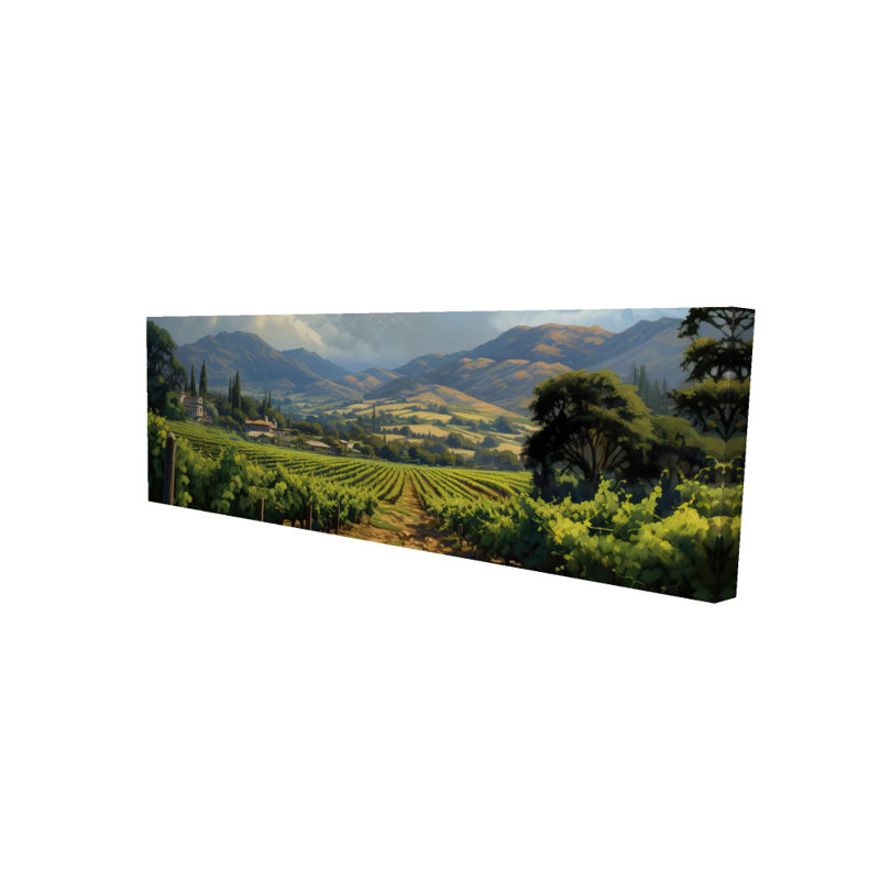 Ferme exotique - Toile de paysages d'arbres pour la décoration intérieure