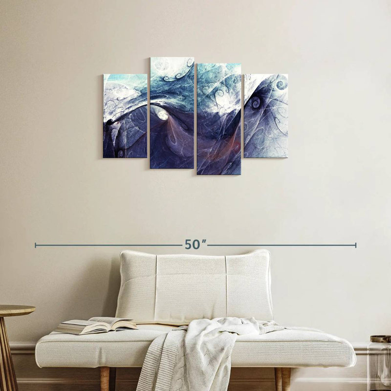 Avery Abyss Dynamic Abstract, 22" H x 36" W