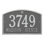 Cape Charles 2-Line Wall Address Plaque