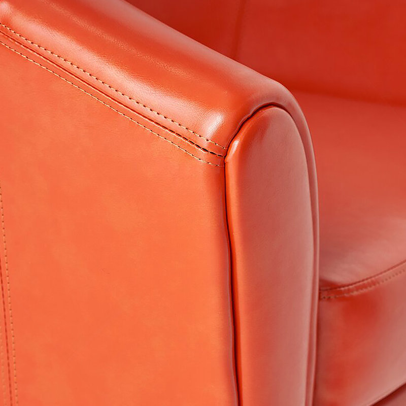 Fauteuil club en similicuir