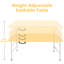Table pliante portative jaune pâle 4Tt-970458450