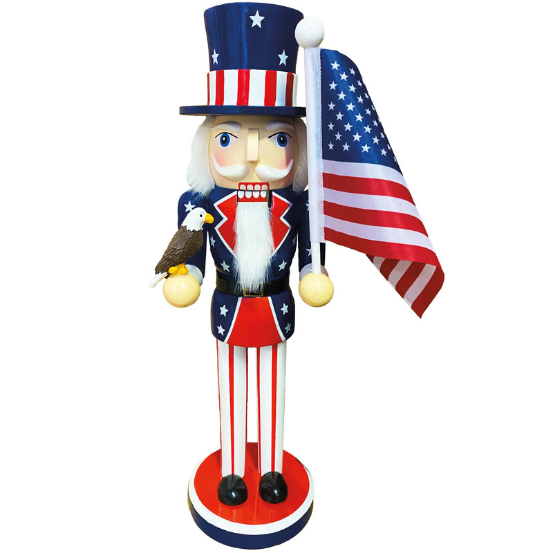 Aeara Independence Day Bird People Nutcracker