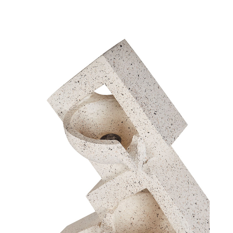SHEGAR Weather Resistant Floor Fountain with Light