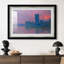 Le Parlement, coucher de soleil, 1903 - Claude Monet - Reproduction encadrée sur mesure-92645203-92645282-92645285
