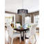 6 Light Drum Shade Chandelier With Chrome Finish-326930359