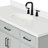 Thornaby 54'' Solid Wood Single Bathroom Vanity with 1.5'' White Quartz Top Sink-1447950651-1413635548