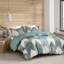 Housse de couette pour grand lit Mini - Fermeture à boutons en coton imprimé et attaches intérieures 2 taies décoratives incluses