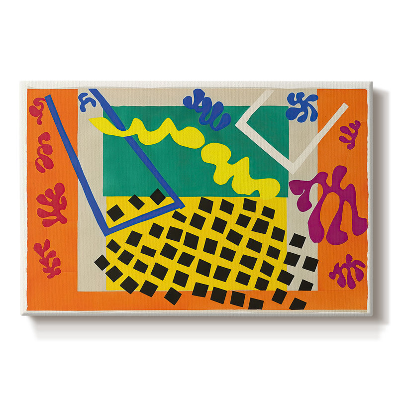 The Snail (L'Escargot)-Henri Matisse-Gallery Wrapped Canvas-1953, 12x18