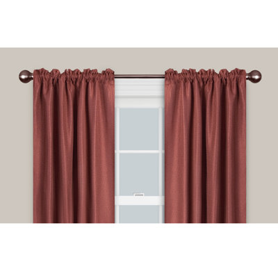 Doak Adjustable Single Curtain Rod
