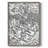 Snowboard Santa Framed Print - Solid Wood-1366578971