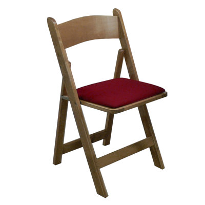 Chaise pliante en érable
