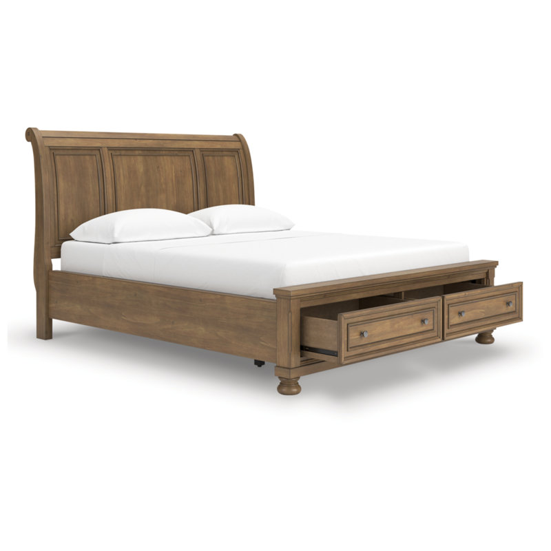 Jayde California King Storage Sleigh Bed, California King