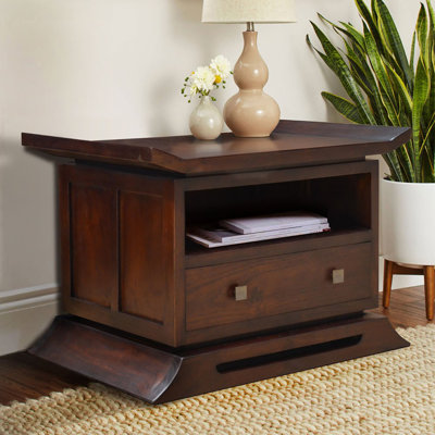 Bouchier Solid Wood Nightstand