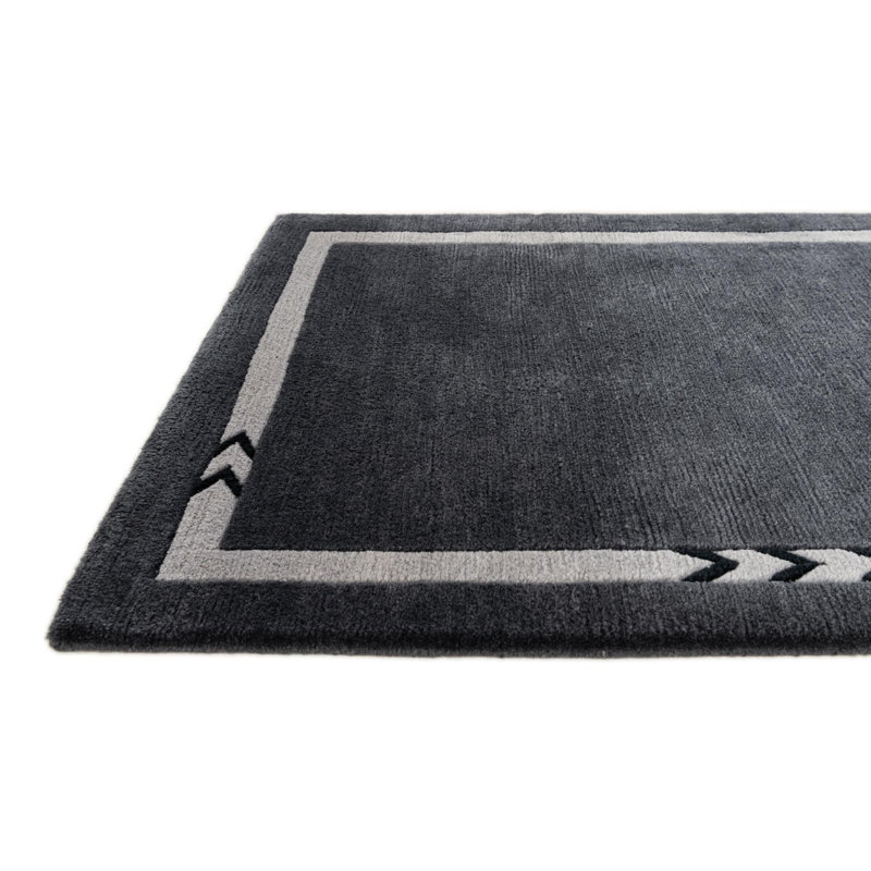Tapis de couloir gris Jacoby
