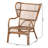 Bagryana 30.7" W Rattan Wingback Chair