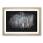 Bare Trees At Twilight Paint Splash - Picture Frame Graphic Art-56866872-56866871