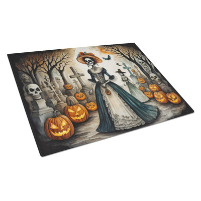 Planche à découper en verre La Catrina