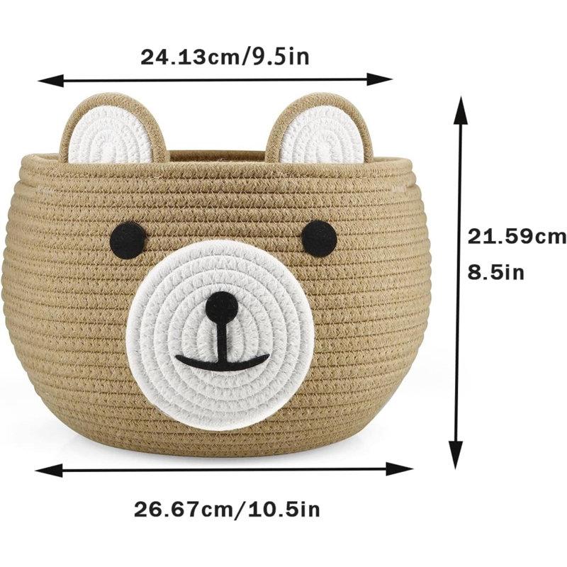 Rebrilliant Cotton Storage Bag, Brown