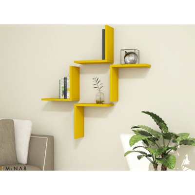 4 Piece Floating Shelf