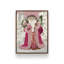 Pink Woodland Santa by Cat Thurman Designs Art Print-1741922839-1741922843-1741922836