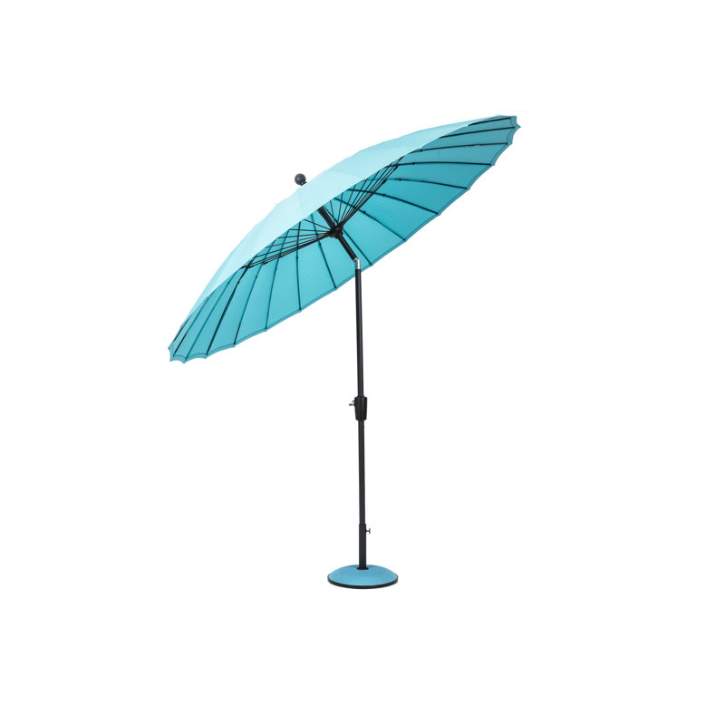 Nyle 270cm Market Parasol, Aqua