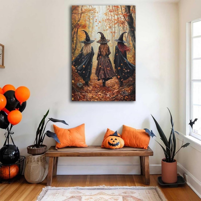 «Three Witches Forest», art mural 24 po x 36 po