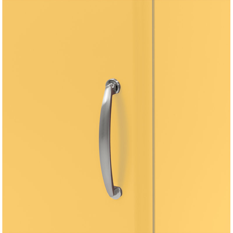 Armoire 1 porte Malibu, Jaune
