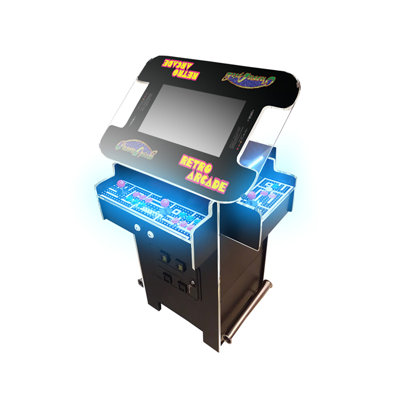 3-Sided Pub Height Cocktail Arcade Machine with 19" Monitor and 3,516 Retro Games - Fully Assembled - 5 Year Warranty