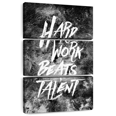Tergel Hard Work Beats Talent