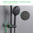 Massage/Jet and Rain Dual Shower Head 1.8 GPM with Self-Cleaning
