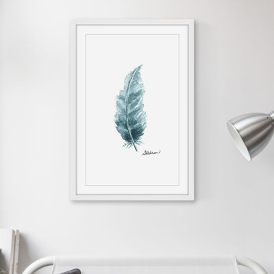 « rêvey », reproduction de peinture à l’aquarelle encadrée