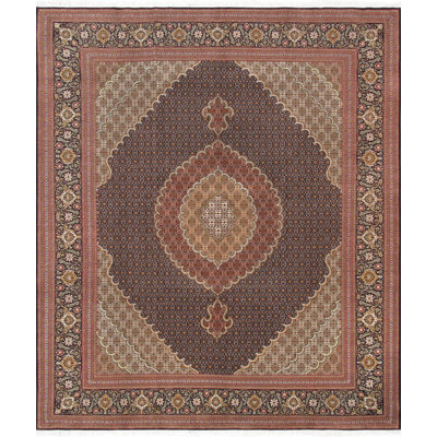 Oriental Area Rug in Navy