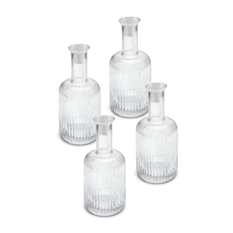 Vase de table en verre