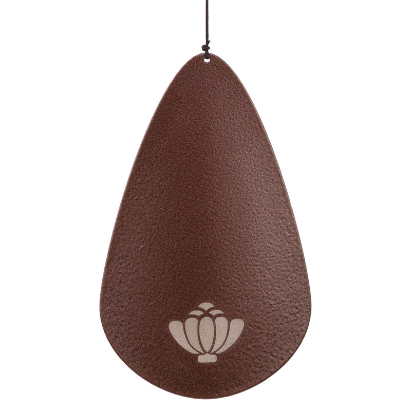 Cloche à vent d'extérieur 38 po Amayah Classic, Bourgogne