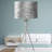 Taylorsville 52Cm Polished Chrome Tripod Table Lamp Set