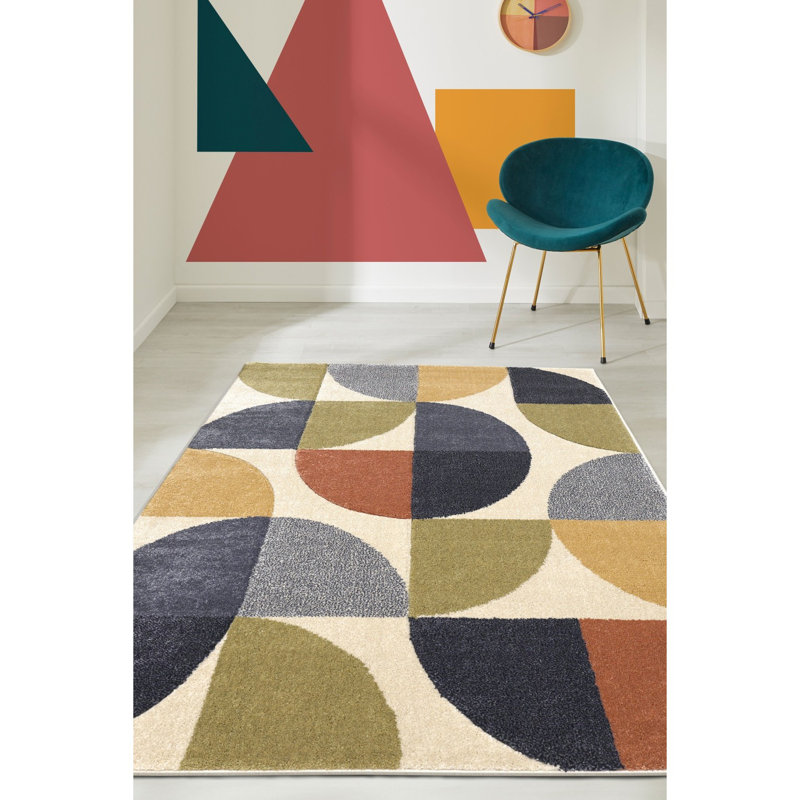 Takaiyah Oriental Area Rug, Rectangle 160 x 230cm