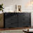 Extra-Wide 6-Drawer Dresser with Reinforced Frame, MDF Storage with Metal Handles & Anti-Tip for Bedroom Living Room Hallway-266768688