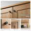 Gonroff 4 Panel Door Console Table Storage Cabinet with Doors and Shelves, Sideboard Storage Cabinet-102097784