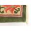 Tapis vert Aubusson 2 pi 11 po x 5 pi 1 po
