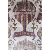 Rumi Hand-Knotted Silk Antique Grape Area Rug
