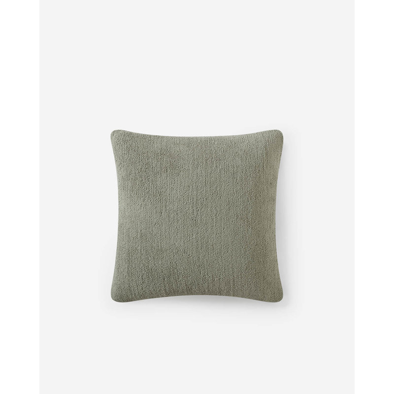Snug Square Pillow Cover & Insert, 20" H x 20" W, Boulder
