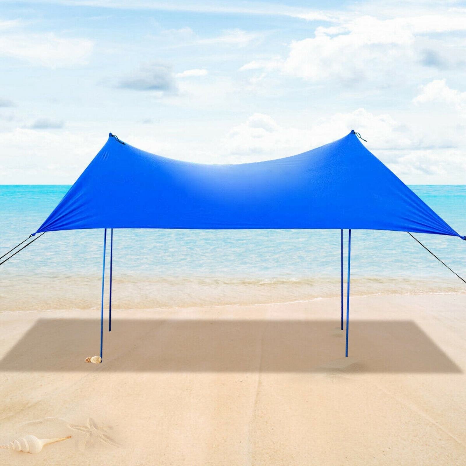 Skybed Beach & Outdoor Sun Shade by Skybed - Large 7'x7' Pop-Up Style Sun  Shade - Wayfair Canada