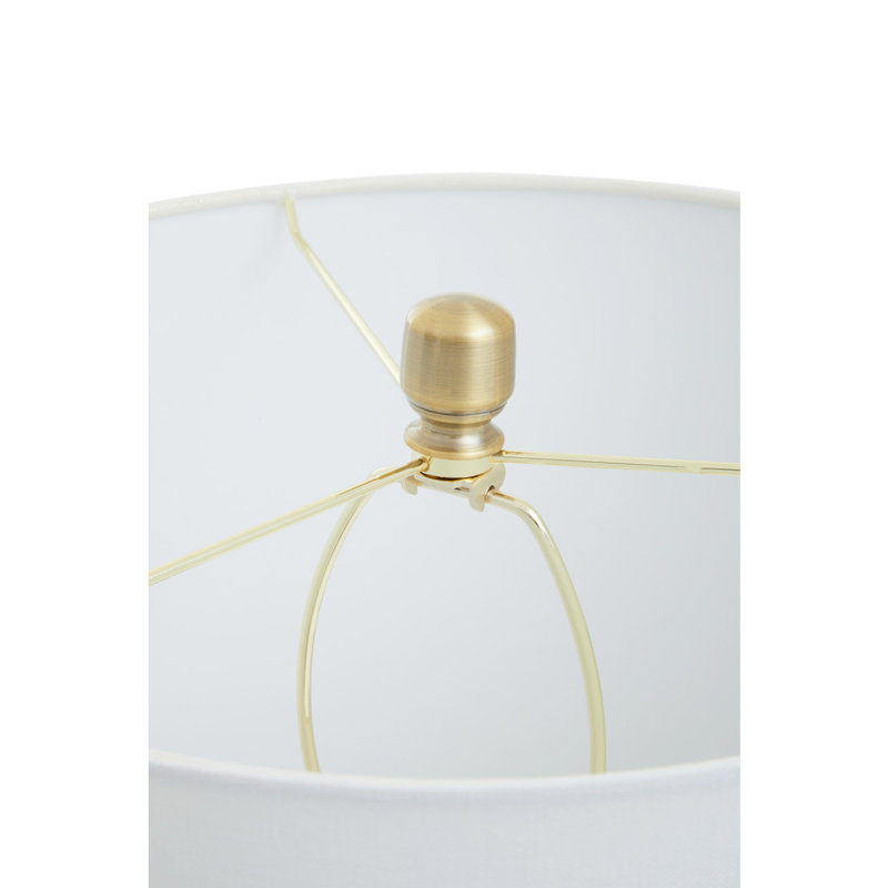Abhijeet Table Lamp, Black/Gold