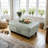 Gray Faux Leather Rectangular Lift Top Storage Ottoman Foot Stool, 33.5"×22"×17"-1526983584