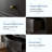 3 Drawers Dresser for Bedroom with Charging Station, 28" Wide Small Chests of Drawers, Farmhouse Wood Nightstand Bedside Cabinet End Table for Bedroom, Living Room, Closet, Hallway, Black-513654601