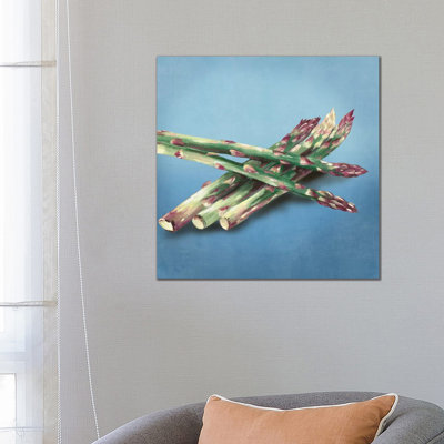 Asparagus by Asia Jensen - Wrapped Canvas Print