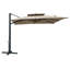 Parasol en aluminium pour porte-à-faux de patio-966120097