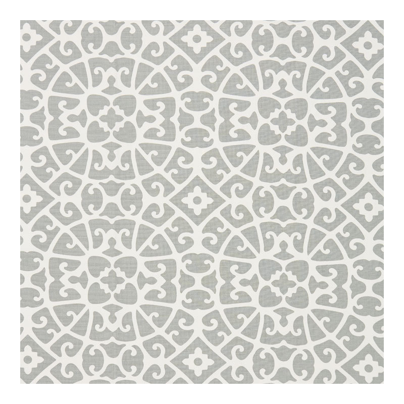 Oriana Anshun Lattice Fabric, Pewter