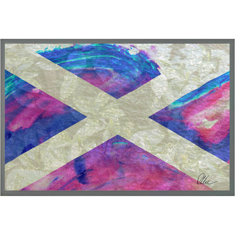 Single Picture Frame Print, 51cm H x 76cm W x 4cm D, Grey